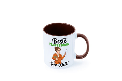 Beste Professorin | Uni Universität v2 Humor Geschenkidee Tasse