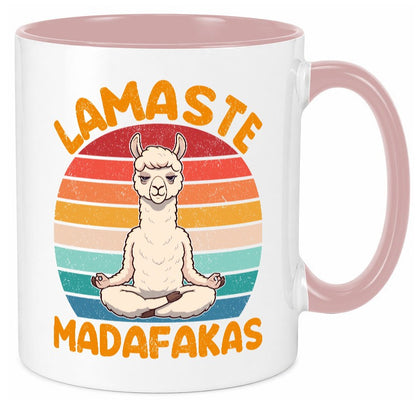 Lamaste | Madafakas Lama Vintage Humor Geschenkidee Tasse