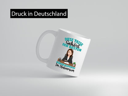 Im Universum: Bürokauffrau | Kauffrau Humor Arbeit Kollegen Büro Geschenkidee