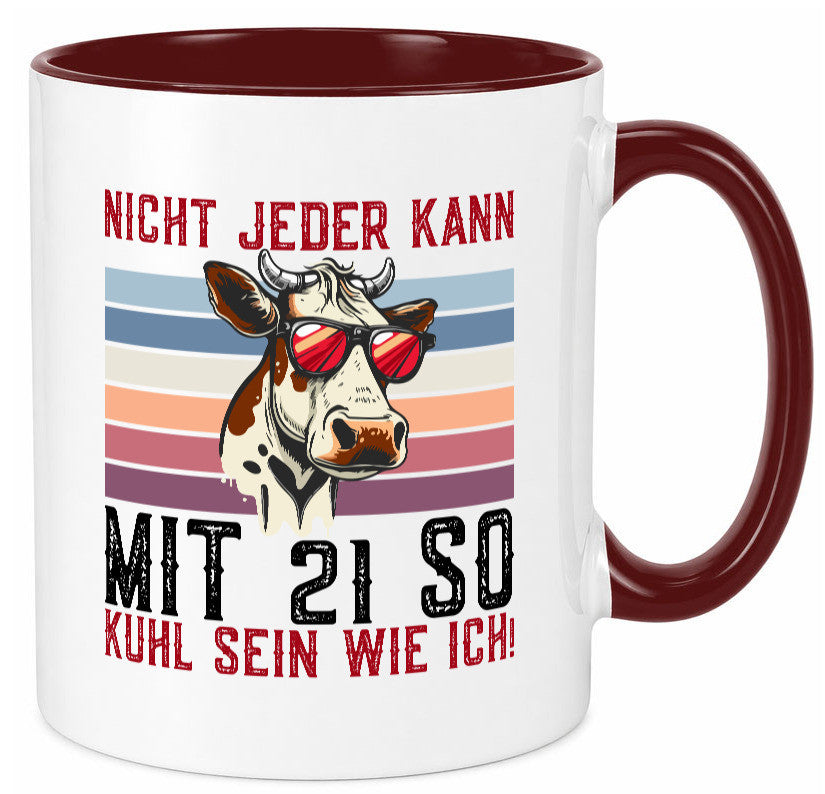 Mit 21 so gut aussehen | 21. Geburtstag Landwirt Bauer v2 Humor Geschenkidee
