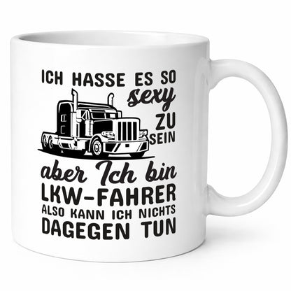 LKW-Fahrer Humor | Tasse Berufsfahrer witziger Spruch Geschenkidee Arbeit