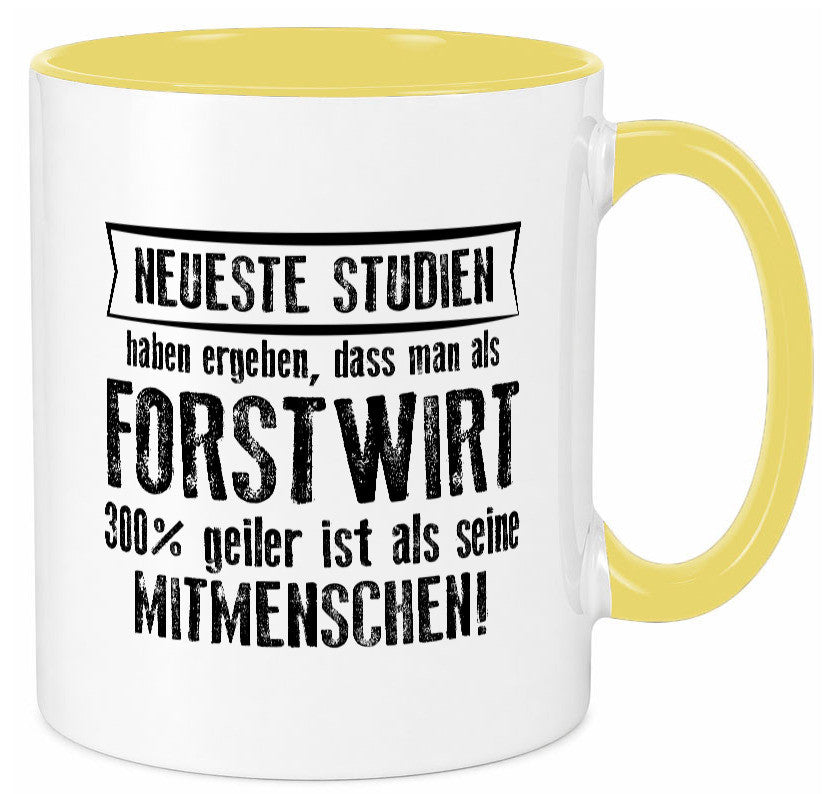 Neuste Studien: Forstwirt | Waldarbeiter lustig Arbeit Kollegen Büro Geschenk Tasse