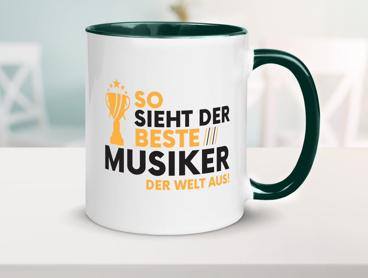 Der Weltbeste Musiker | Musik Musikant lustig Humor Geschenkidee Geschenk Tasse