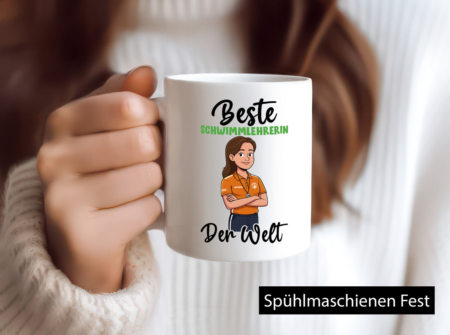 Beste Schwimmlehrerin | schwimmen Lehrer lustig Humor Geschenkidee Geschenk