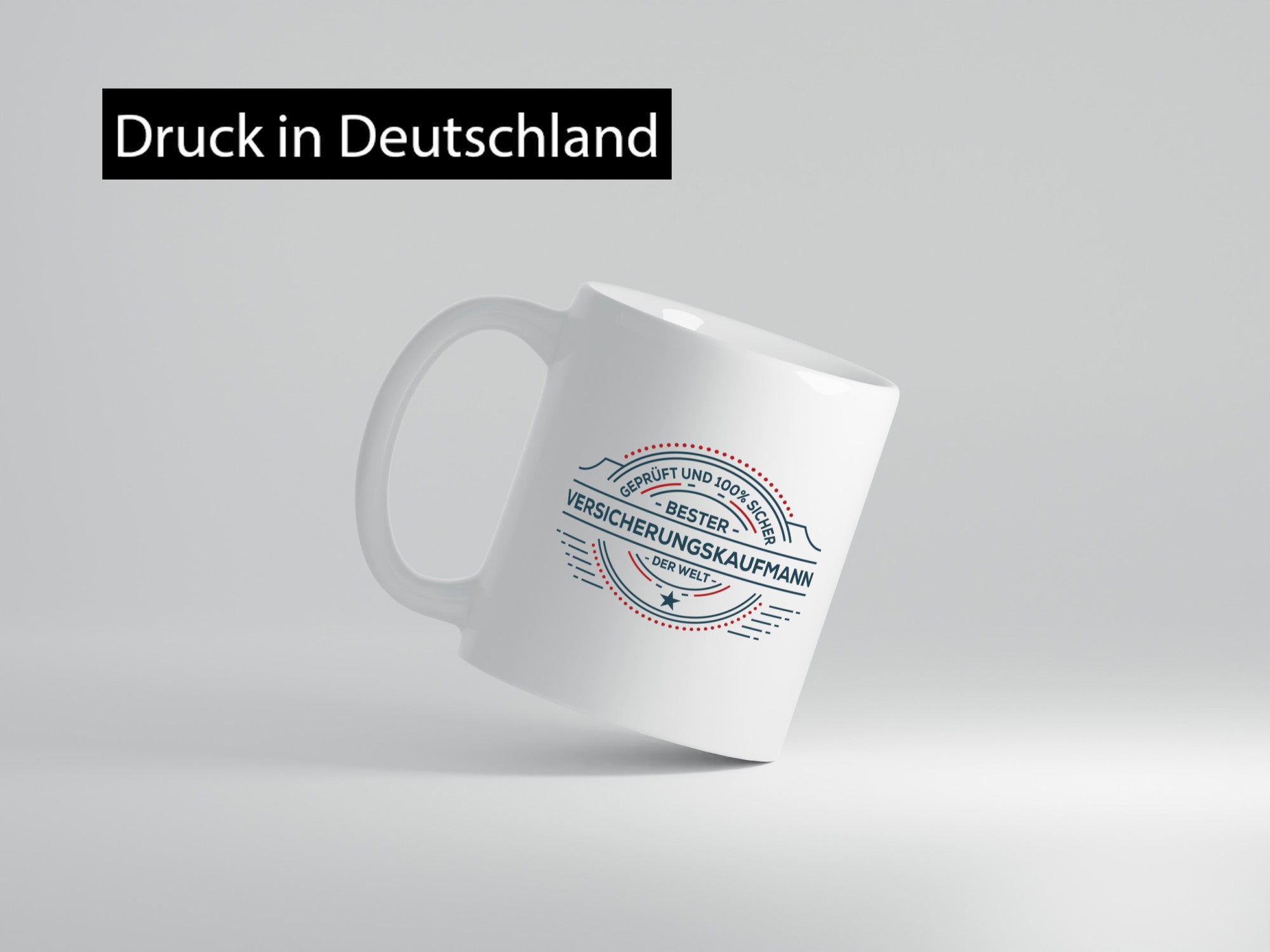 Geprüft und sicher: Versicherungskaufmann | Kaufmann Geschenk Humor