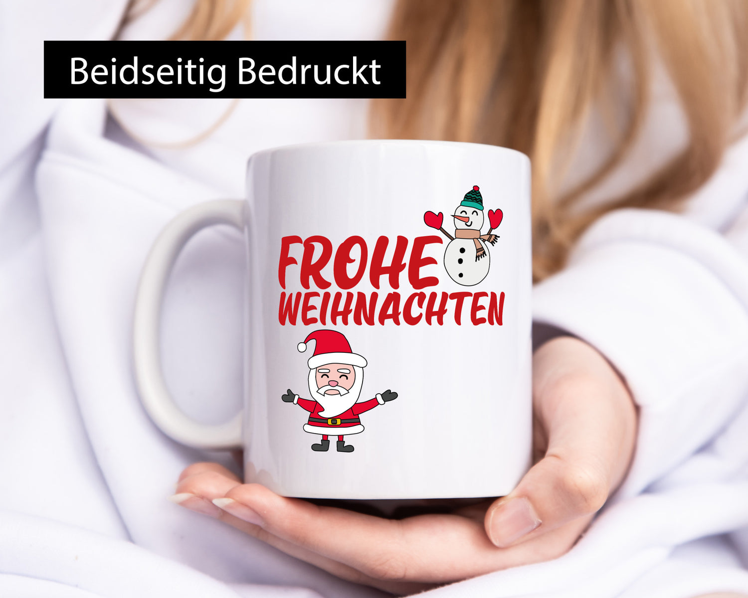 Frohe Weihnachten | Winter Tasse Kakao Glühwein Geschenkidee Humor
