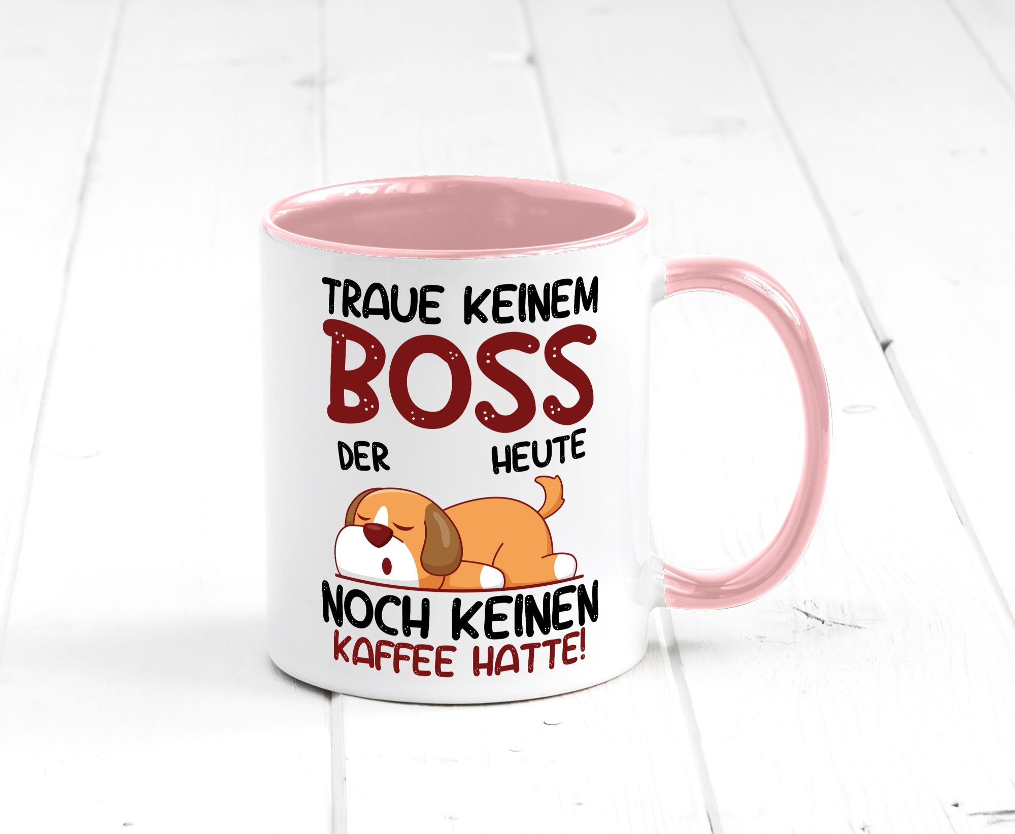 Traue keinem Boss | Führungskraft Vorgesetzter Geschenkidee Humor Tasse