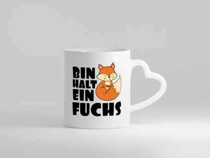 Bin halt ein Fuchs | Kinderfuchs lustig Humor Geschenkidee Geschenk Tasse