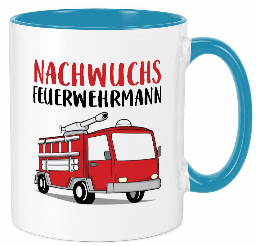 Nachwuchs Feuerwehrmann | Feuerwher Humor Geschenkidee Tasse