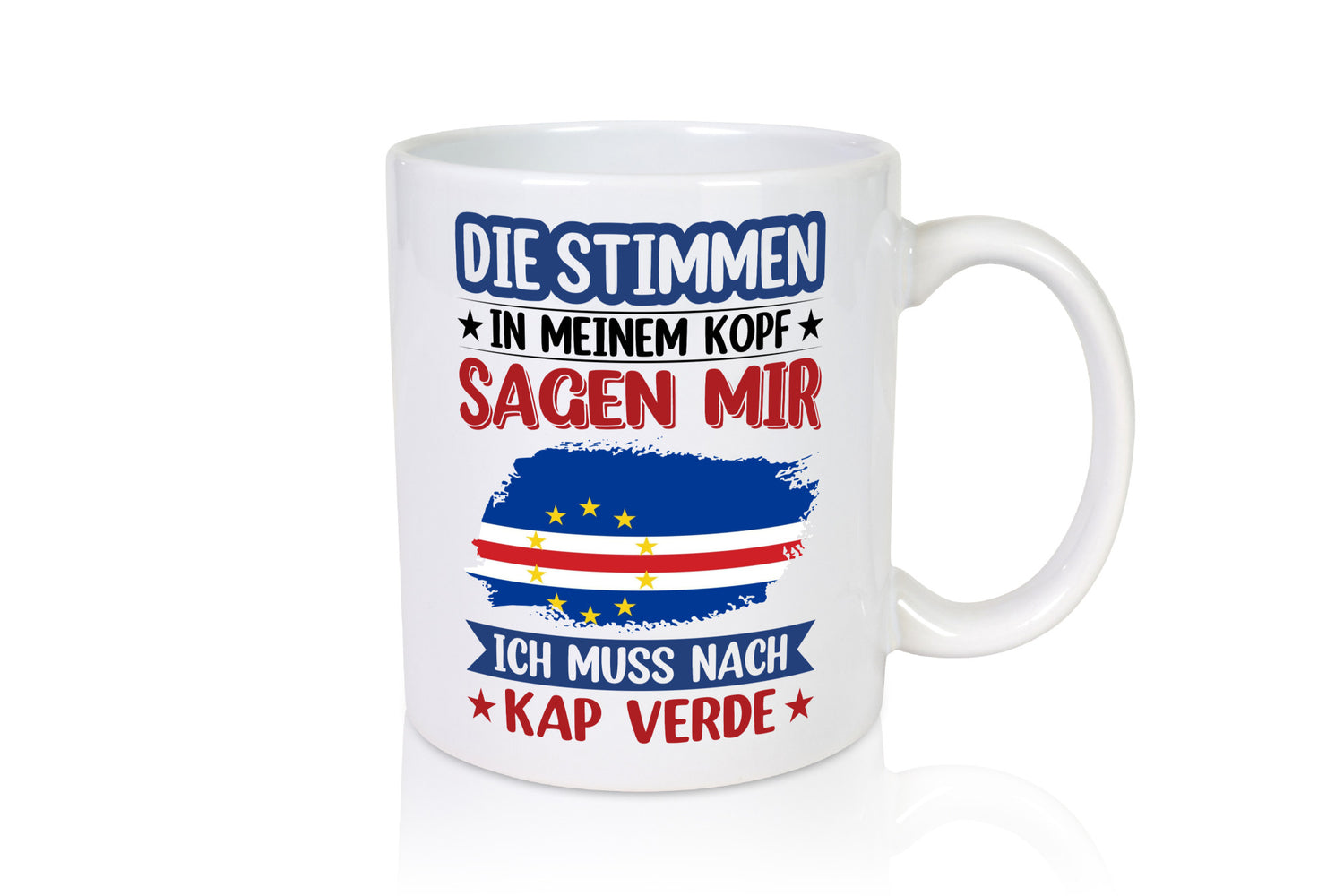 Kap Verde | Urlaub Stimmen in meinem Kopf Traumland lustig Humor Geschenkidee