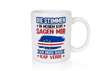 Kap Verde | Urlaub Stimmen in meinem Kopf Traumland lustig Humor Geschenkidee