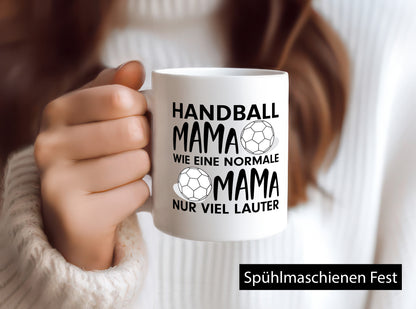 Handball Mama | Mutter Tasse Sport Handballer lustig Familie Geschenkidee