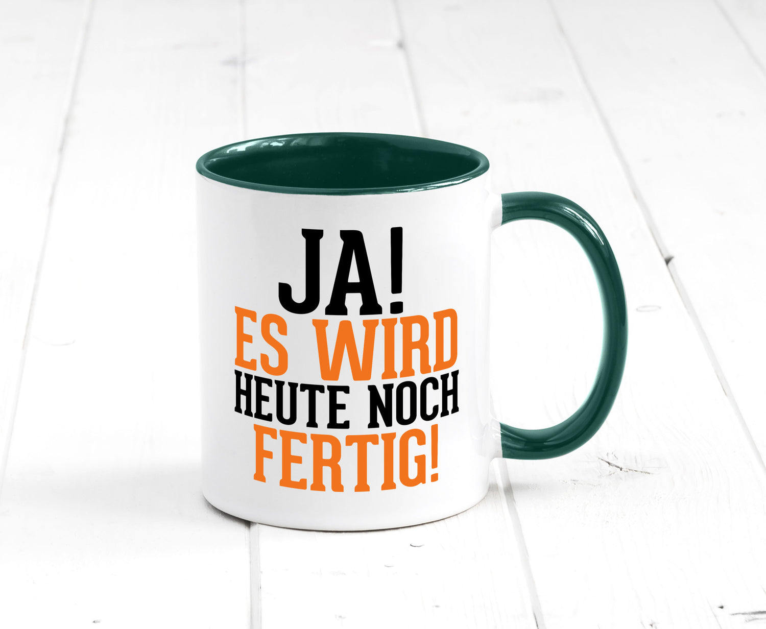 Ja es wird heute noch fertig | Arbeit Kollegen Werkstatt Humor Büro