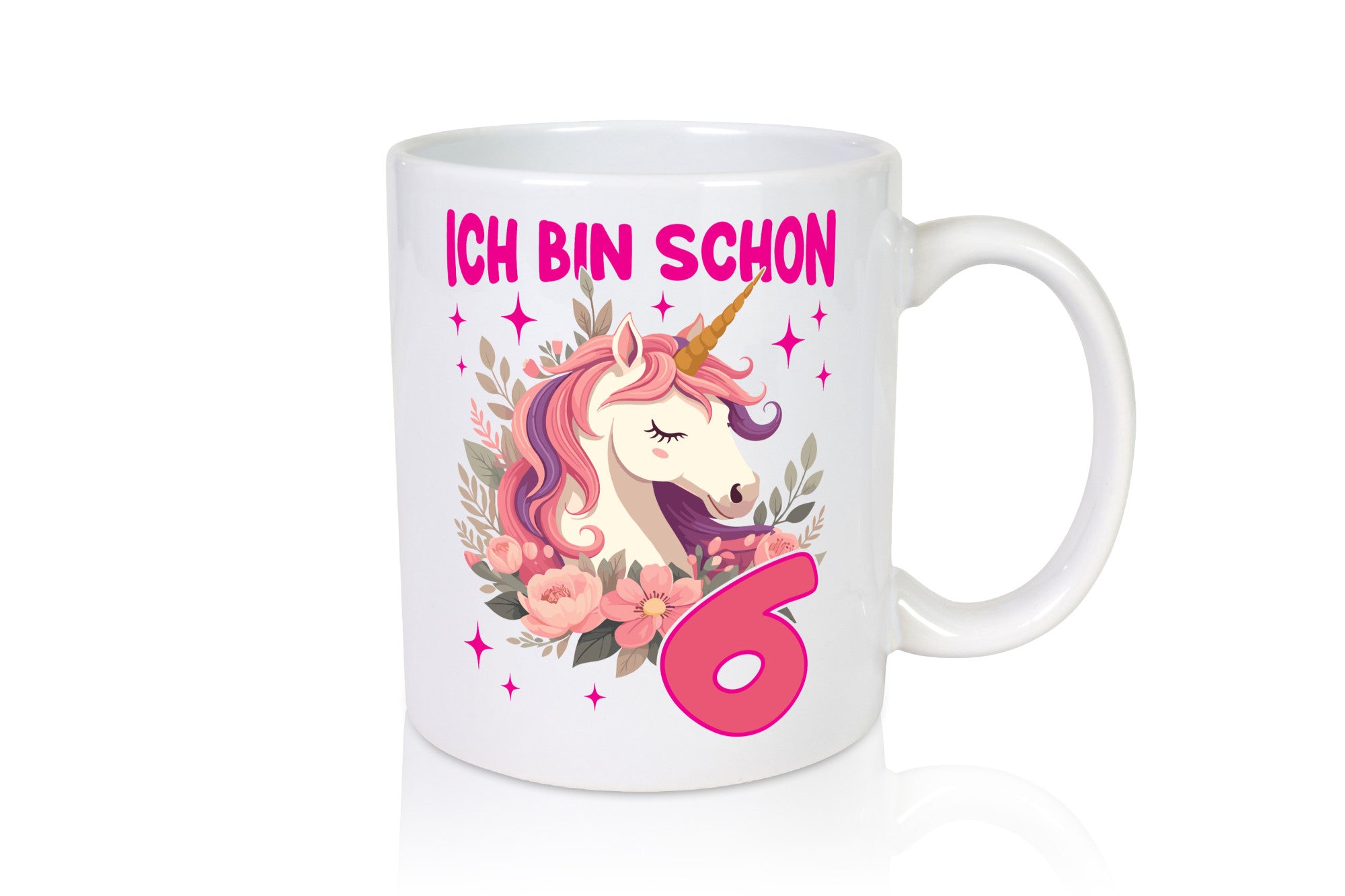 6. Geburtstag | 6 Jahre Einhorn Mädchen Geschenk Geschenkidee lustiger Spruch