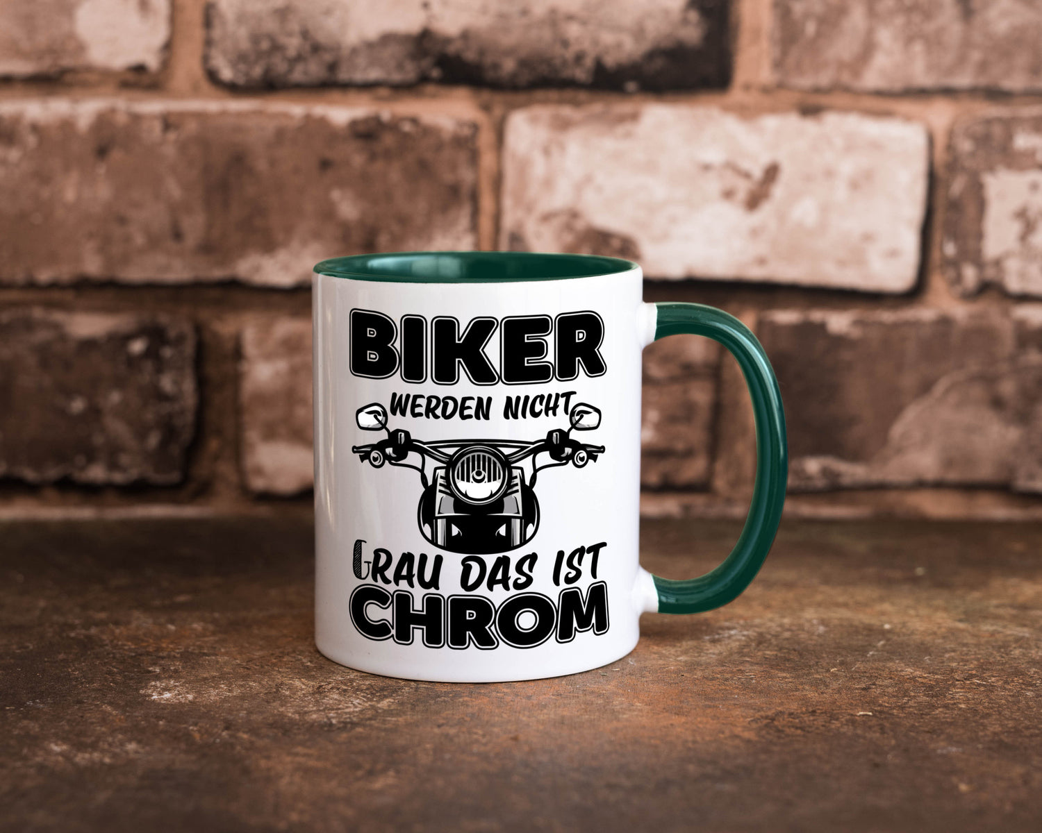 Biker werden nicht grau | Motorrradfahrer Tasse Humor Geschenkidee
