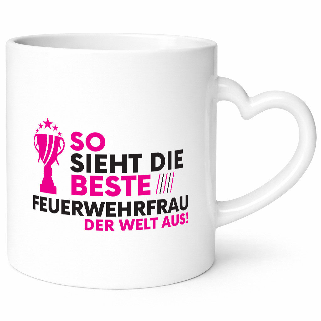 Die Weltbeste Feuerwehrfrau | Feuerwehr lustiger Spruch Geschenk Humor