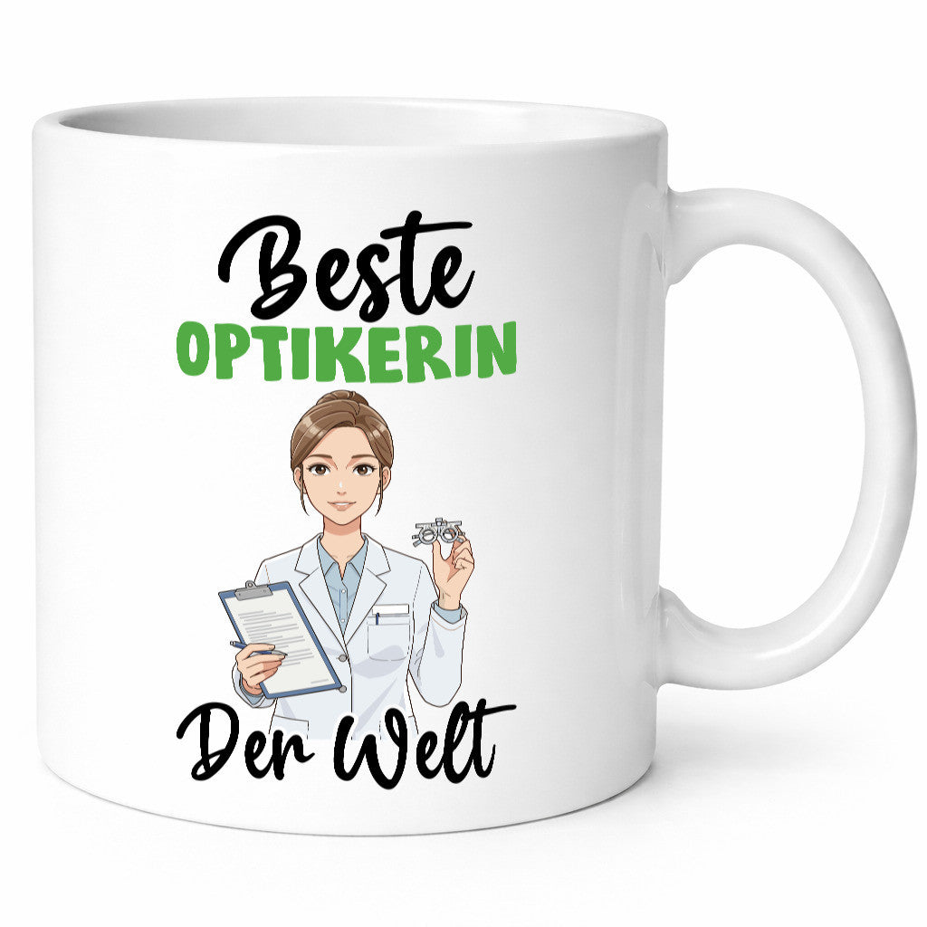 Beste Optikerin | Augenoptik v2 Geschenk Humor Geschenkidee lustiger Spruch