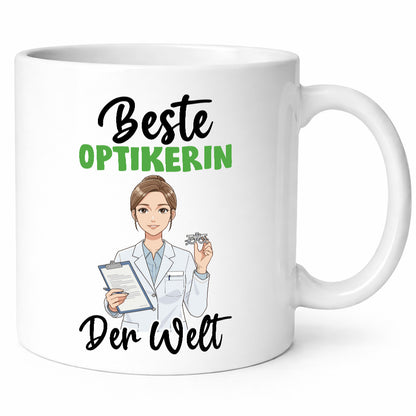 Beste Optikerin | Augenoptik v2 Geschenk Humor Geschenkidee lustiger Spruch