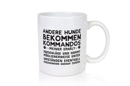 Hunde Training | Hundebesitzer Tasse Hundekommando lustig Tierliebhaber Humor