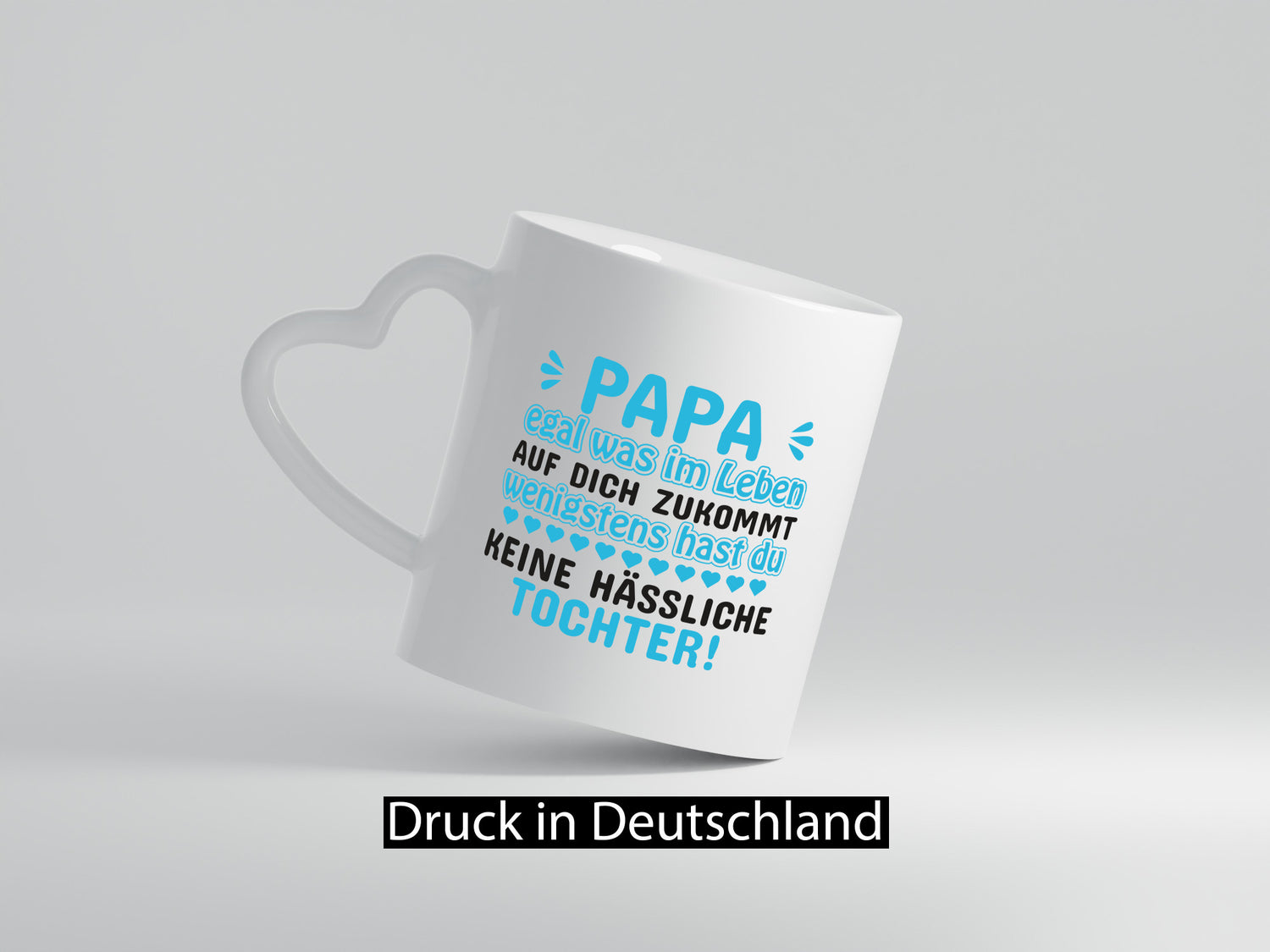 Tasse für Papa | Tochter Vatertag lustiger Spruch Geschenkidee Familie Humor