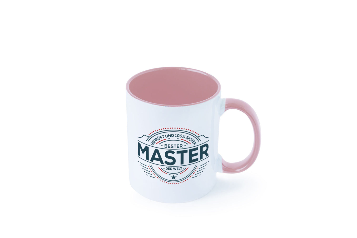 Geprüft und sicher: Master | Universität Student lustig Humor Geschenkidee