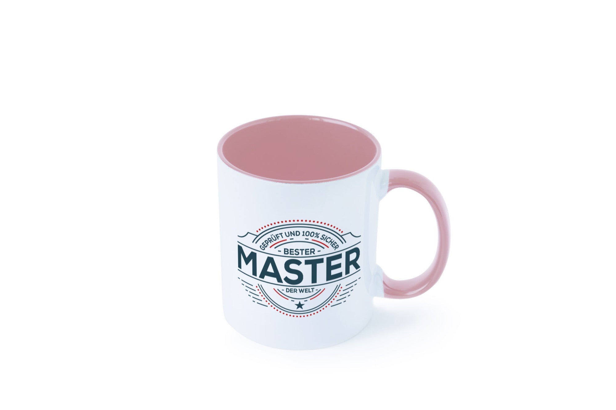 Geprüft und sicher: Master | Universität Student lustig Humor Geschenkidee