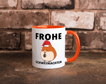 Frohe Schweinachten | Meerschweinchen Weihnachten lustiger Spruch Geschenk