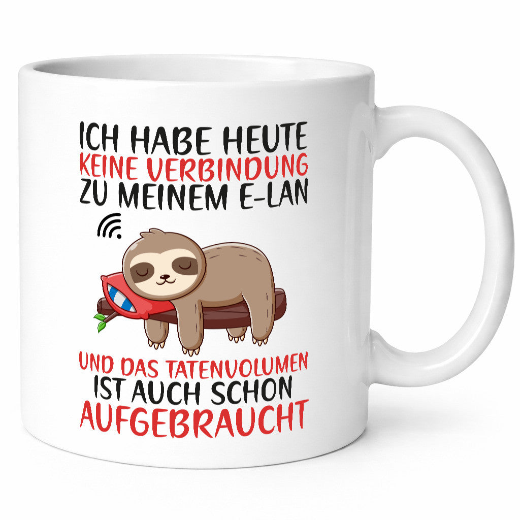 Keine Verbindung zu meinem WLan | Faultier Tatenvolumen Geschenk Tierliebhaber