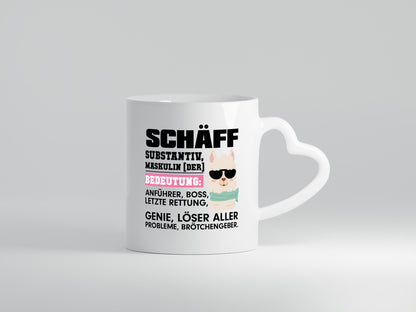 Chef Schäff | witzige Büro Tasse Arbeit Mitarbeiter Humor Kollegen Geschenkidee