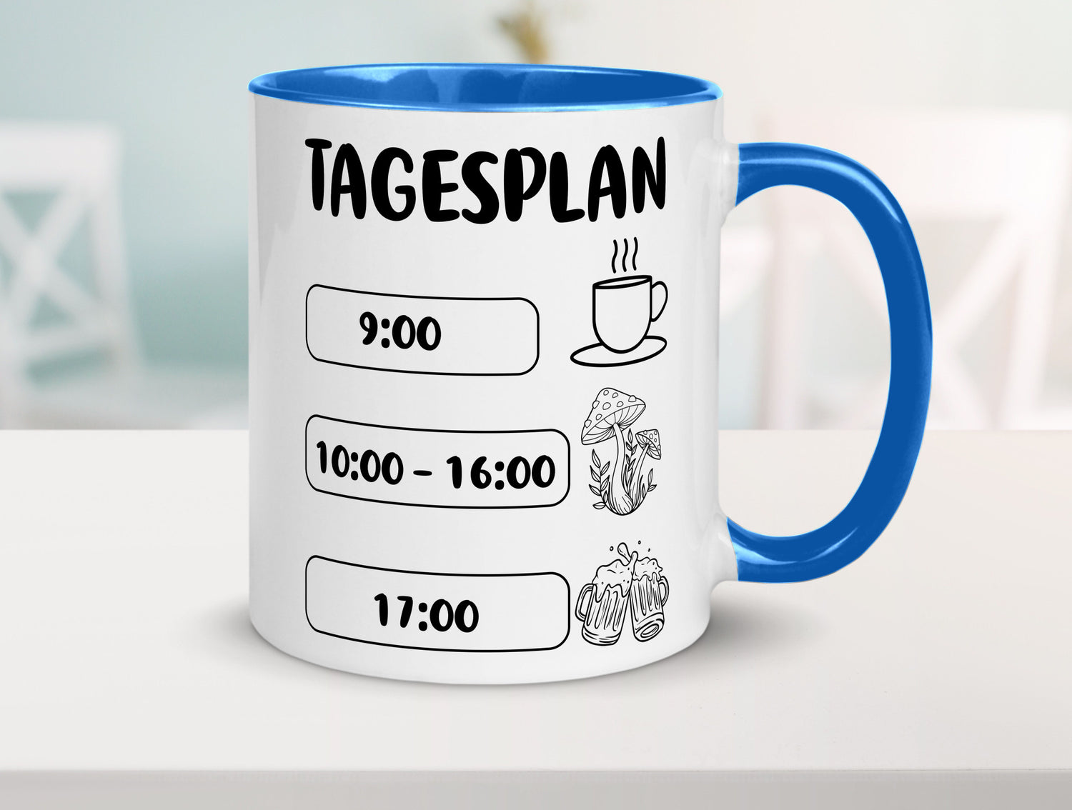 Tagesplan Pilzsammler | Pilze Wald v2 Geschenk Humor Geschenkidee lustiger