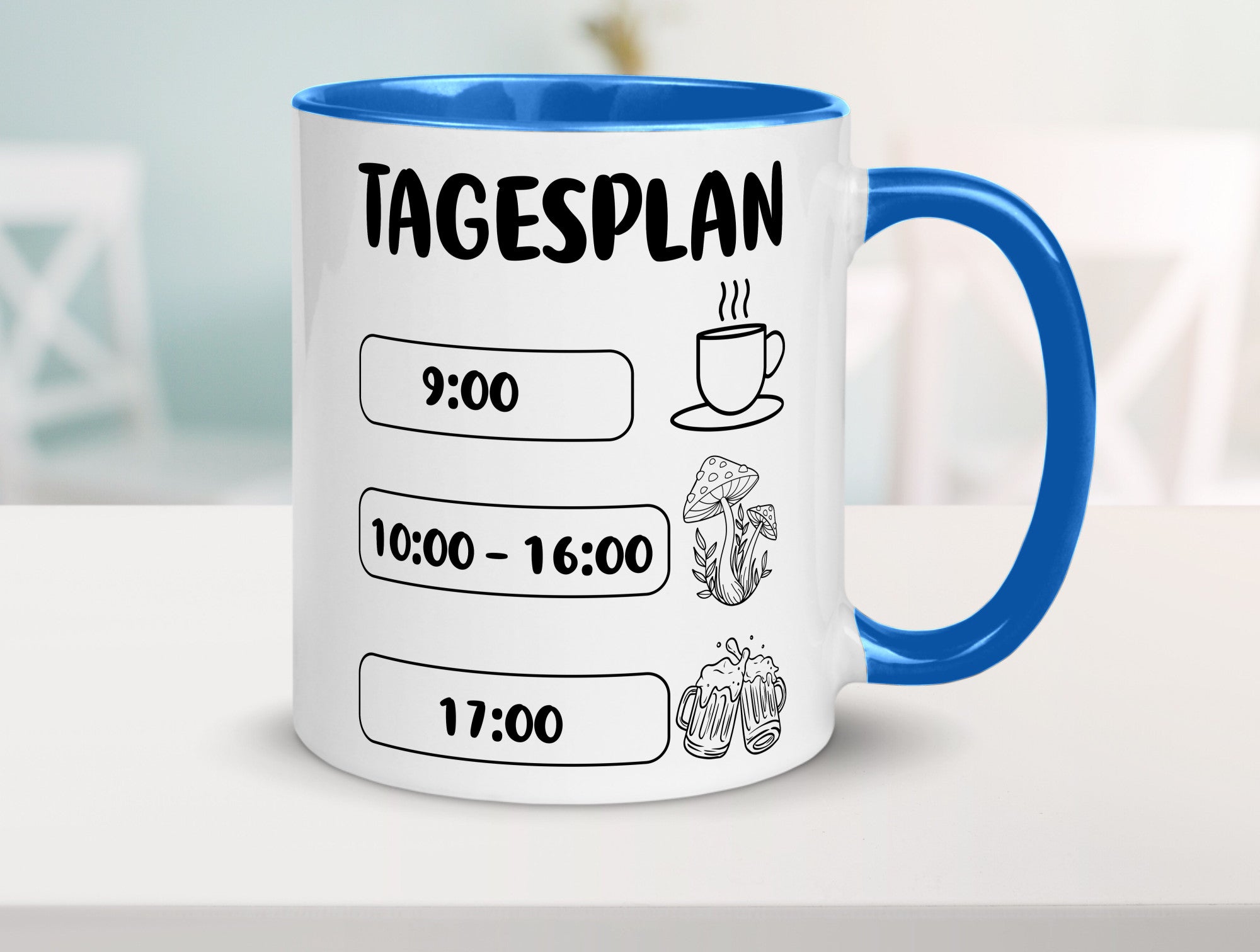 Tagesplan Pilzsammler | Pilze Wald v2 Geschenk Humor Geschenkidee lustiger