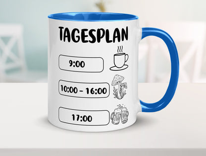 Tagesplan Pilzsammler | Pilze Wald v2 Geschenk Humor Geschenkidee lustiger