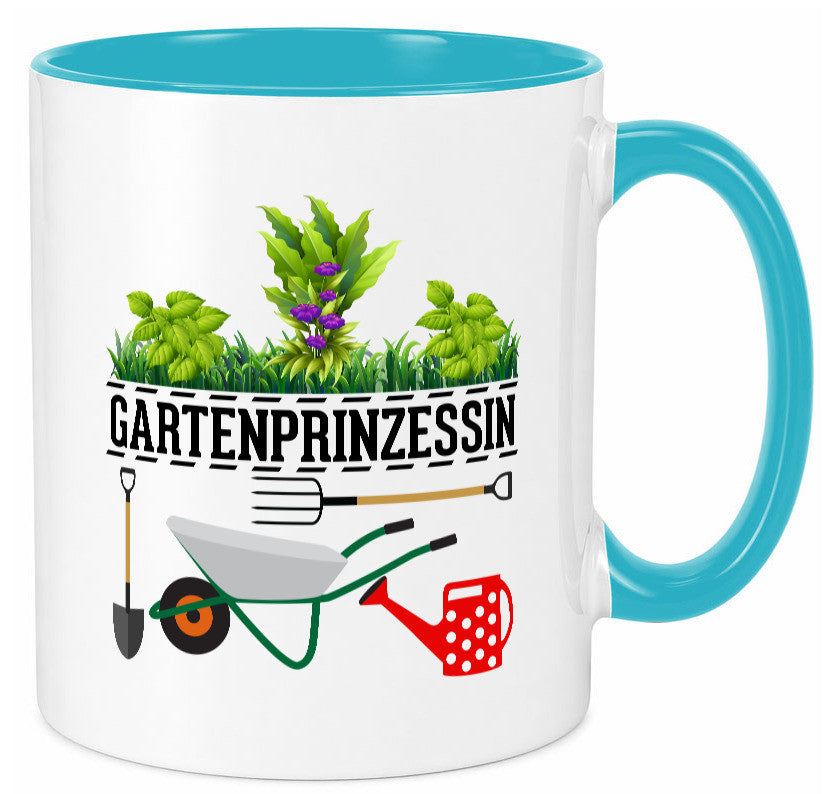 Gartenprinzessin | Gärtnerin Gartenliebhaber Geschenk Humor Geschenkidee