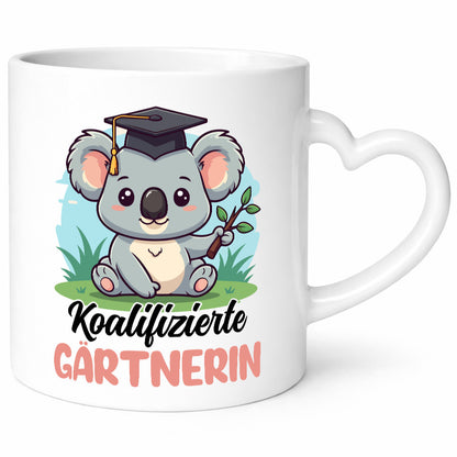 Koalifizierte Gärtnerin | Gartenbau lustiger Spruch Geschenk Humor Geschenkidee