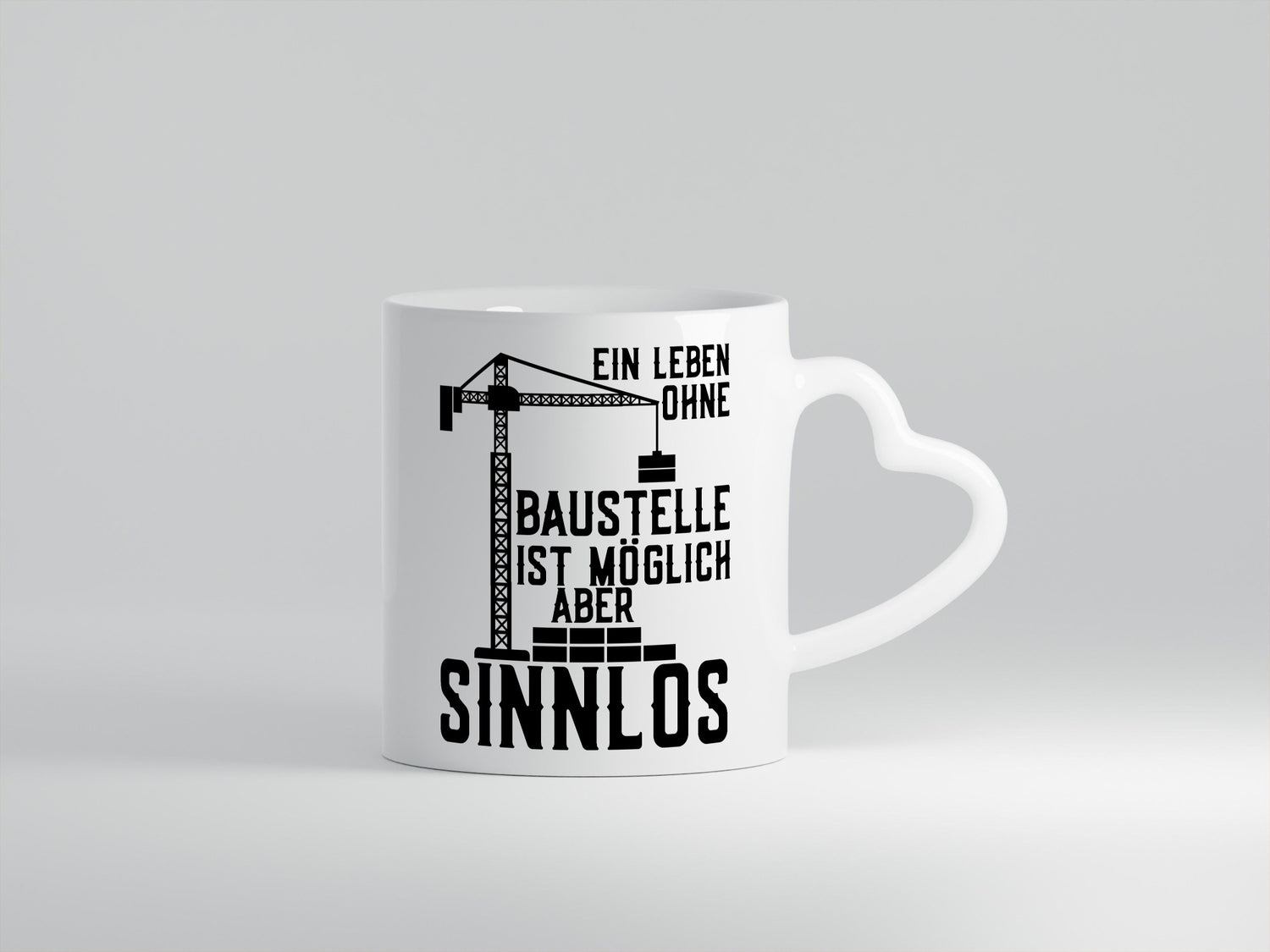 Baustelle | Baumeister Kollegen Bauarbeiter Kran Geschenk Arbeit Büro lustiger