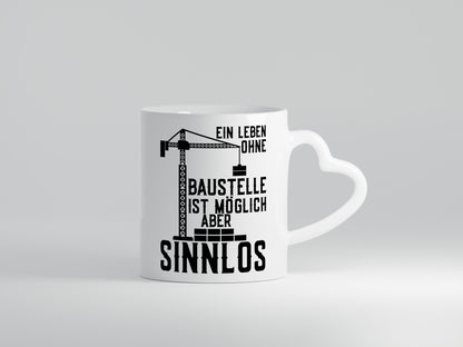 Baustelle | Baumeister Kollegen Bauarbeiter Kran Geschenk Arbeit Büro lustiger