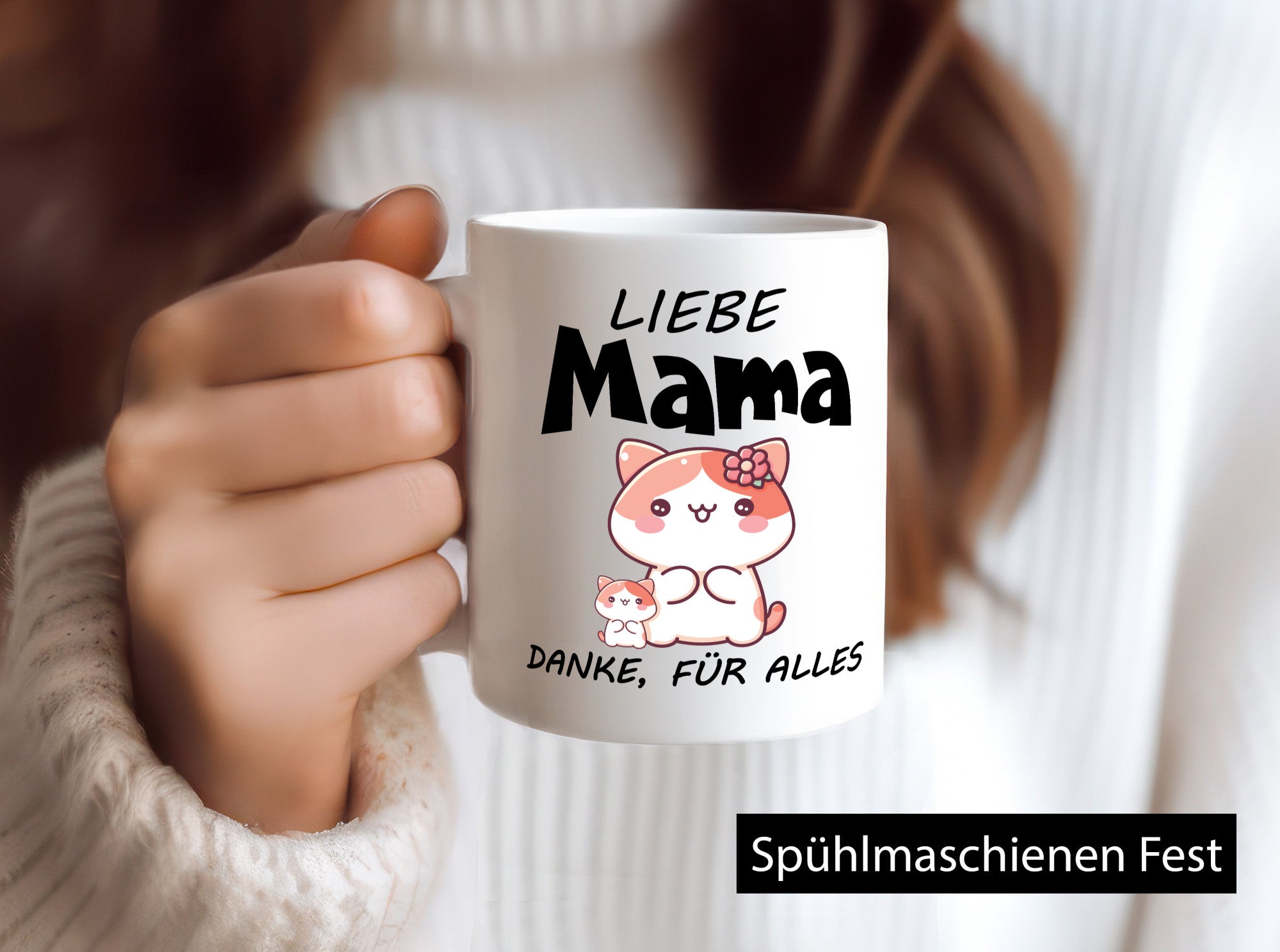 Liebe Mama Danke, für alles | Muttertag Beste Geschenk Familie Geschenkidee