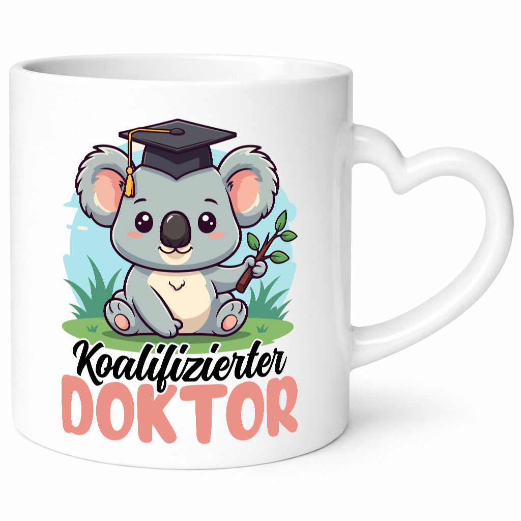 Koalifizierter Doktor | Doktorand Doktortitel v2 lustig Humor Geschenkidee