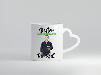Bester Heizungsinstallateur | Heizungsbauer v2 lustig Humor Geschenkidee