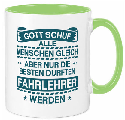Alle Menschen gleich, die Besten sind Fahrlehrer | Sterne Humor Geschenkidee