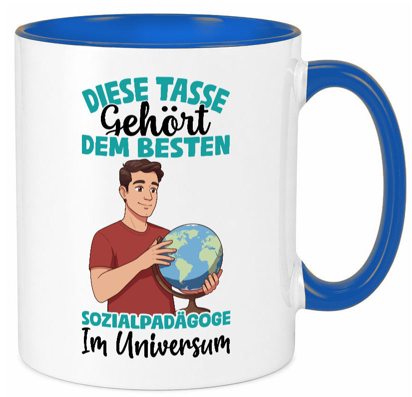 Im Universum: Sozialpädagoge | Pädagoge lustiger Spruch Geschenk Humor