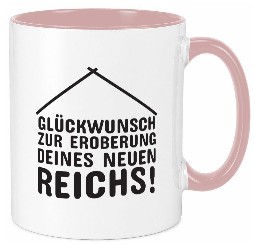 Neue Wohnung | Hausbesitzer Tasse Umzug Eigenheim Humor Geschenkidee