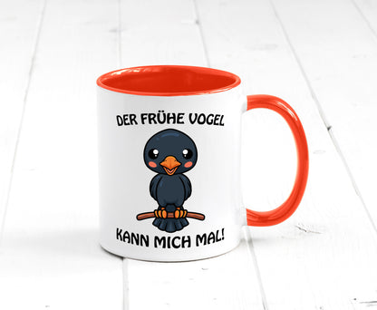 Der Frühe Vogel Humor Geschenkidee Tasse