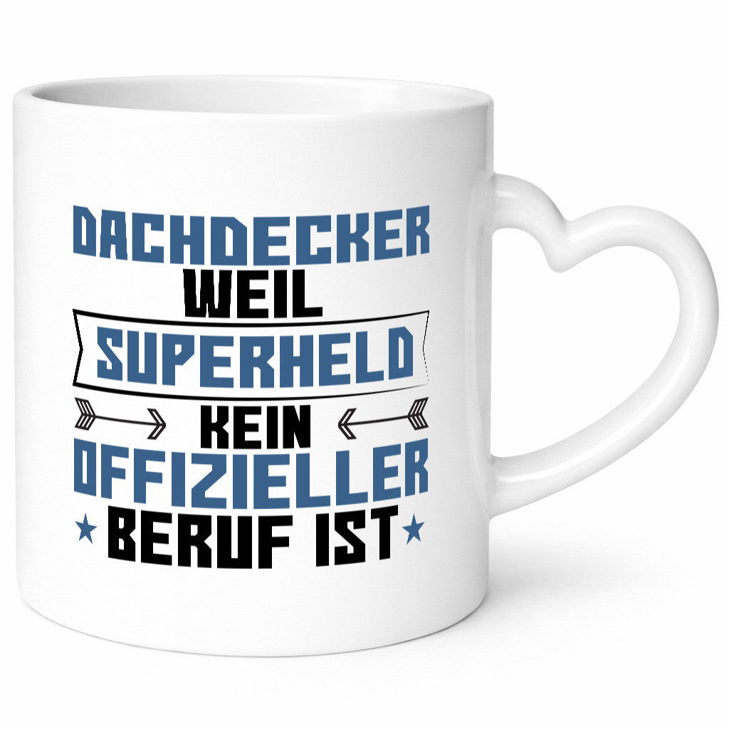 Superheld Dachdecker | Dachbau Hausbau lustiger Spruch Geschenk Humor