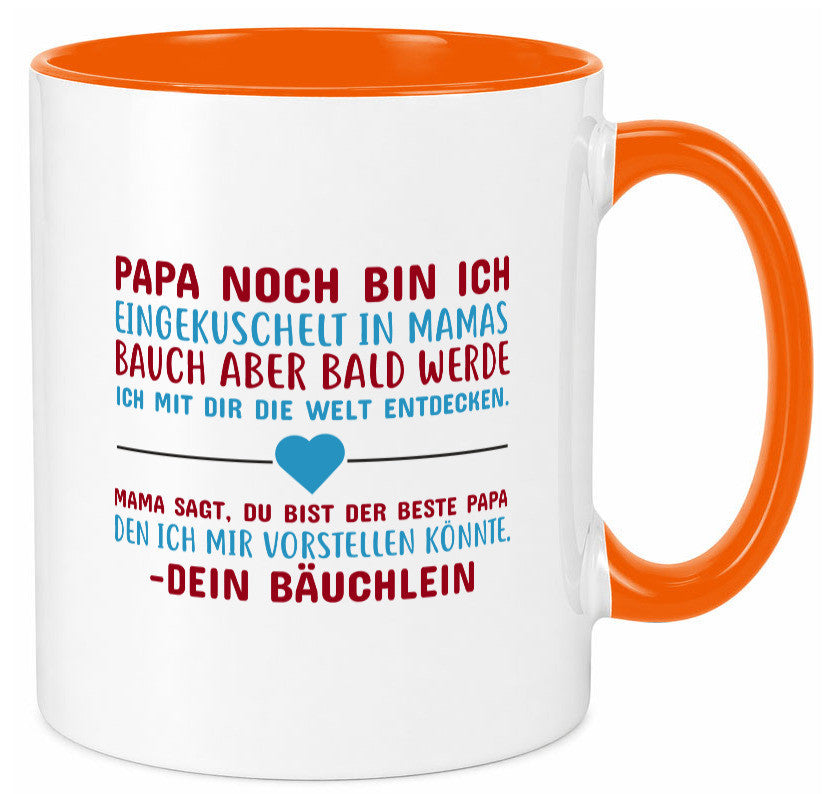 Schwangerschaft | Vaterschaft Tasse Papa Spruch Geschenk Familie Geschenkidee