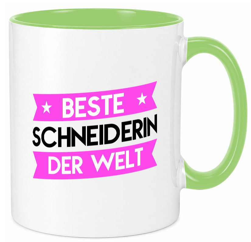 Beste Schneiderin | Beruf Schneiderei Humor Arbeit Kollegen Büro Geschenkidee Tasse