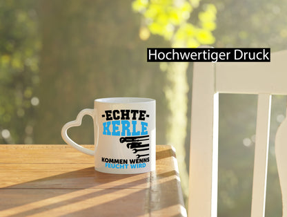 Echte kerle kommen wenns Feucht wird | Klempner lustig Humor Geschenkidee