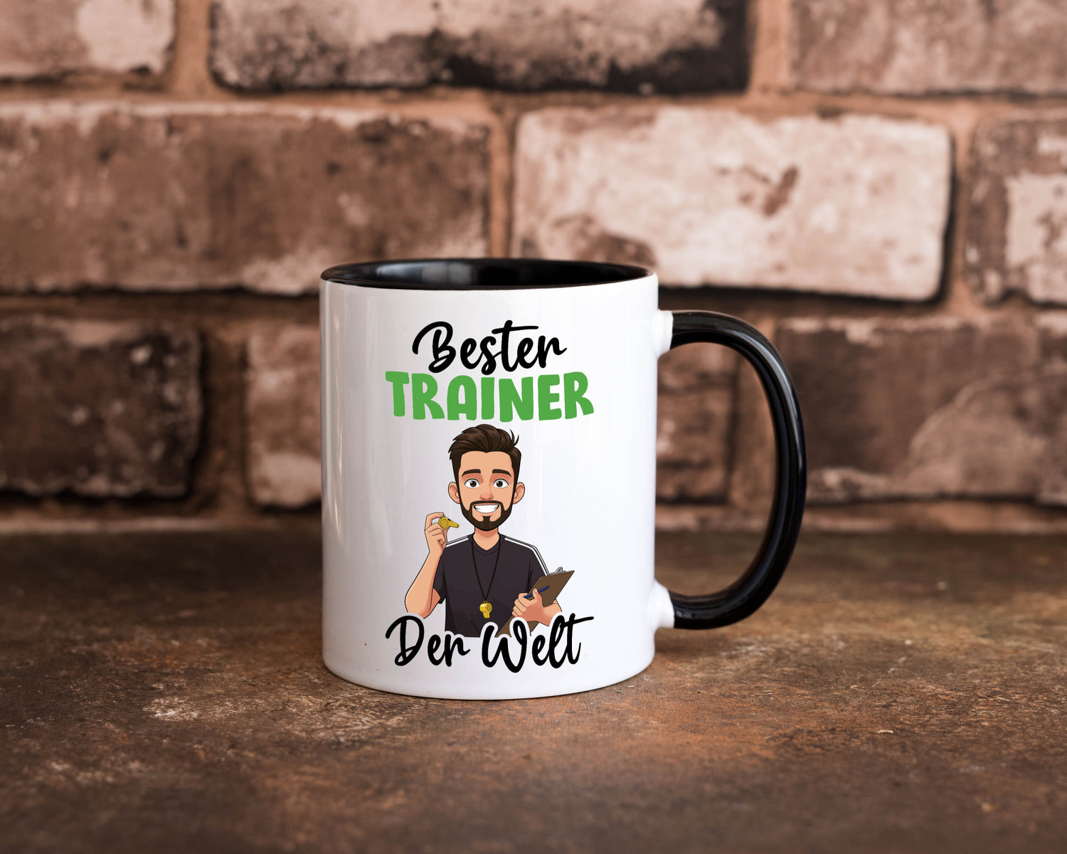 Bester Trainer | Verein Sport v2 Humor Geschenkidee Tasse
