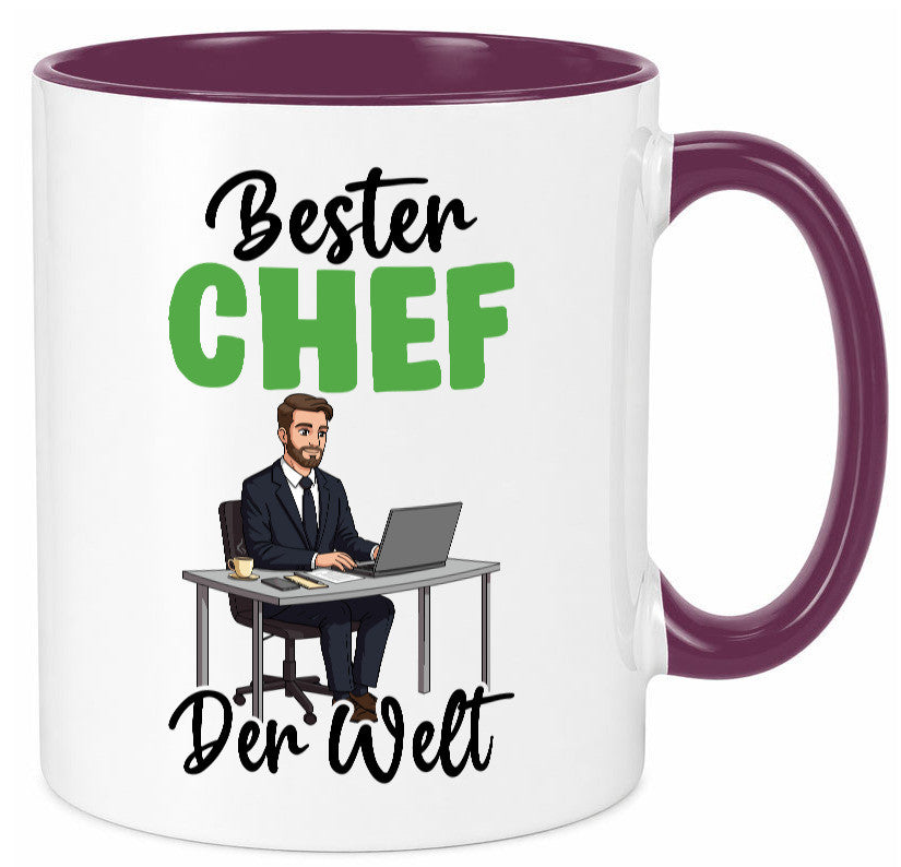 Bester Chef | Führungskraft Vorgesetzter v2 Humor Arbeit Kollegen Büro
