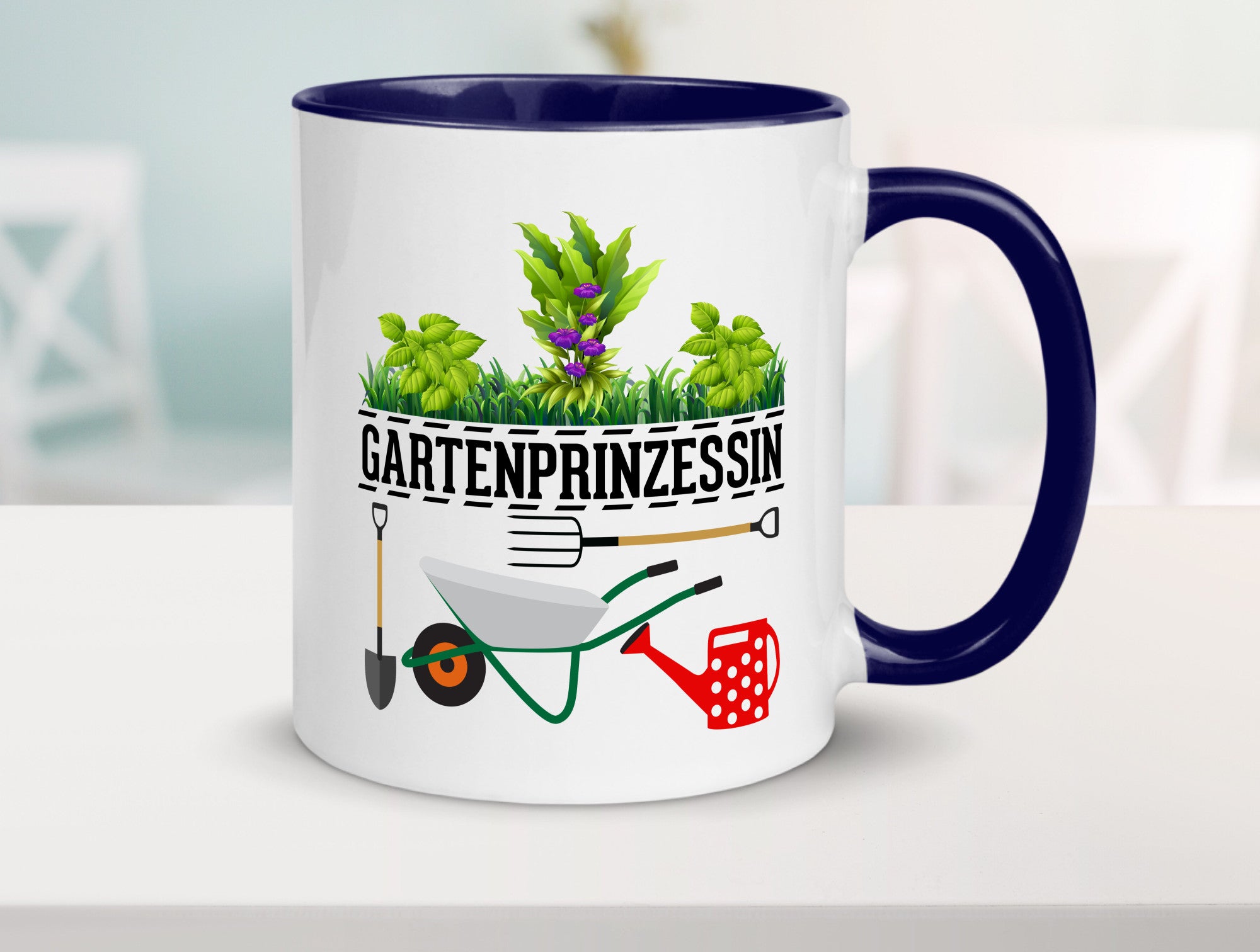 Gartenprinzessin | Gärtnerin Gartenliebhaber Geschenk Humor Geschenkidee